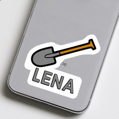 Lena Sticker Shovel Laptop Image