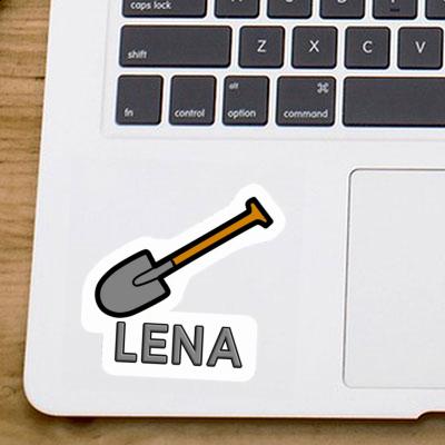 Lena Sticker Shovel Notebook Image