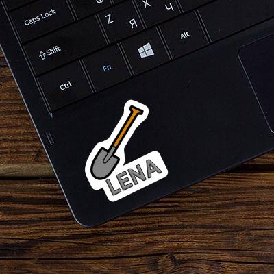 Shovel Sticker Lena Laptop Image