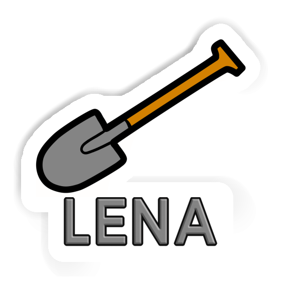 Shovel Sticker Lena Laptop Image