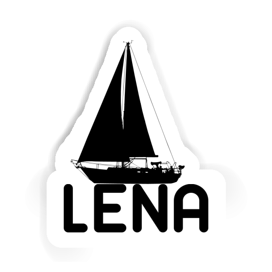 Sticker Sailboat Lena Gift package Image