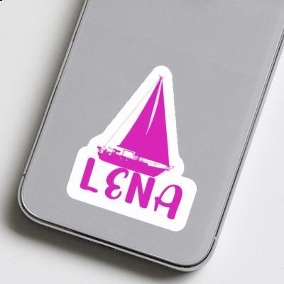 Lena Sticker Segelboot Laptop Image