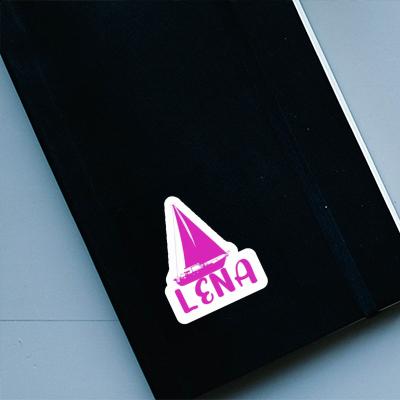 Lena Sticker Segelboot Notebook Image