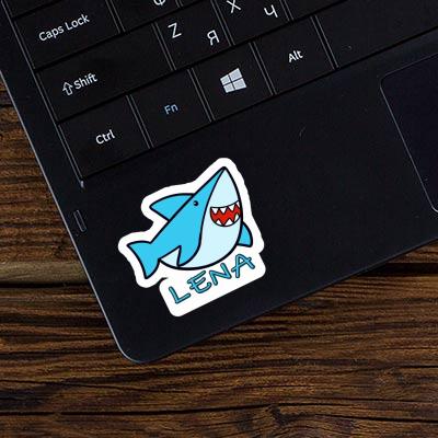 Sticker Lena Hai Laptop Image