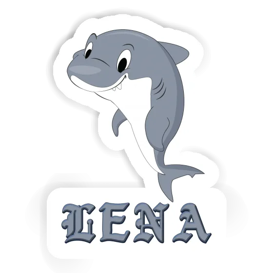 Sticker Lena Fish Notebook Image