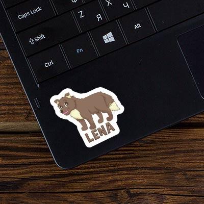 Sheepdog Sticker Lena Laptop Image