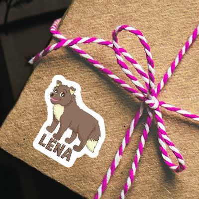 Sheepdog Sticker Lena Notebook Image