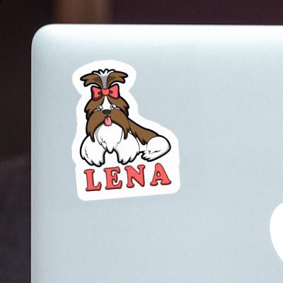 Shih Tzu Sticker Lena Image