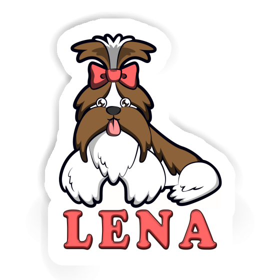 Sticker Lena Shih Tzu Gift package Image