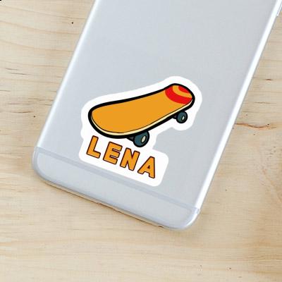 Autocollant Lena Skateboard Notebook Image