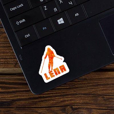 Sticker Skier Lena Laptop Image