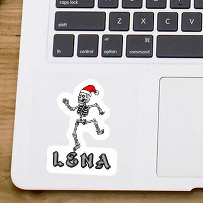 Skeleton Sticker Lena Laptop Image