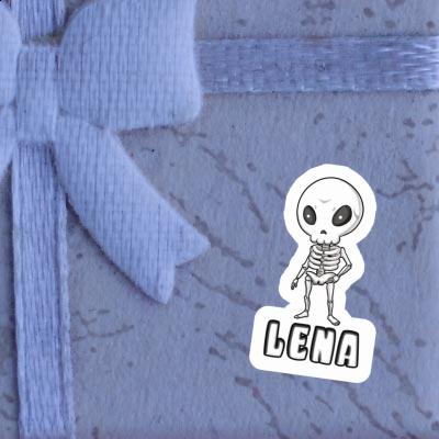 Autocollant Lena Alien Gift package Image