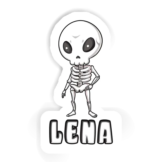 Lena Sticker Skeleton Gift package Image