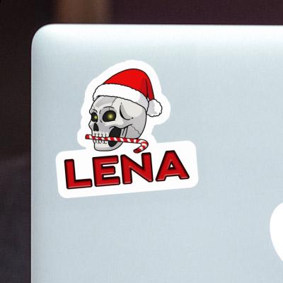 Sticker Skull Lena Laptop Image