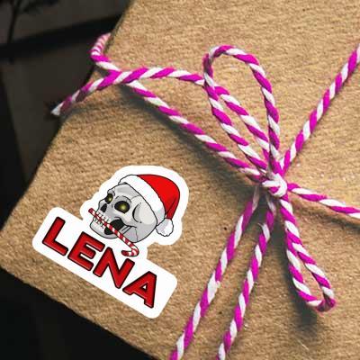 Sticker Lena Skull Image