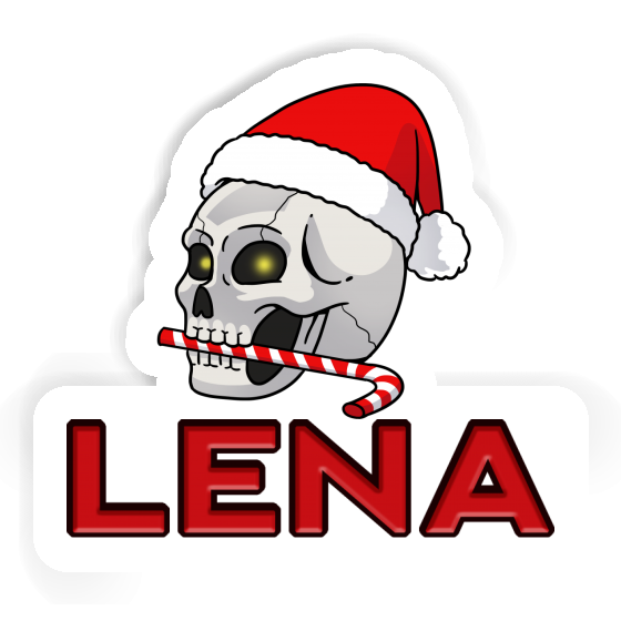 Sticker Lena Skull Laptop Image