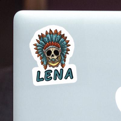 Sticker Lena Baby Totenkopf Gift package Image