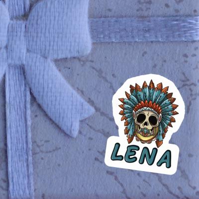 Baby-Skull Sticker Lena Notebook Image