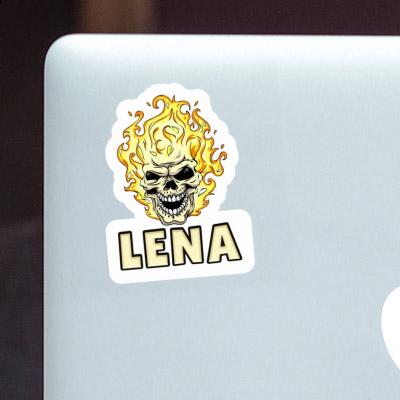 Sticker Lena Feuerkopf Laptop Image