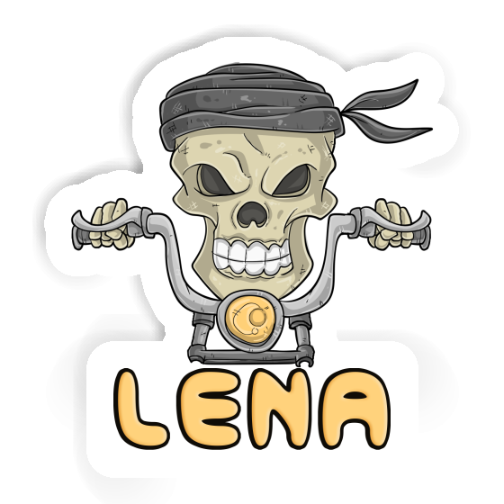 Sticker Lena Motorcycle Rider Gift package Image