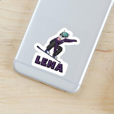 Sticker Snowboarder Lena Gift package Image