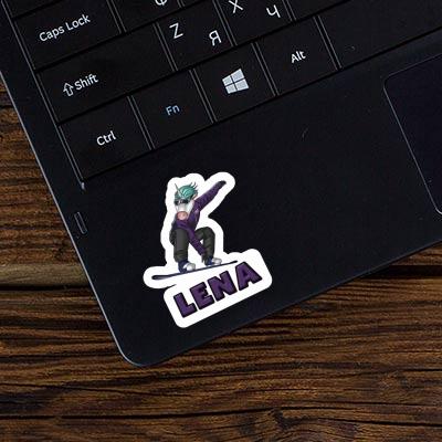 Sticker Lena Snowboarder Gift package Image