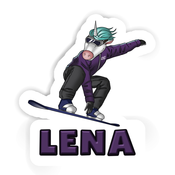 Boardeuse Autocollant Lena Image