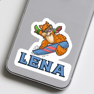 Sticker Boarder Lena Gift package Image