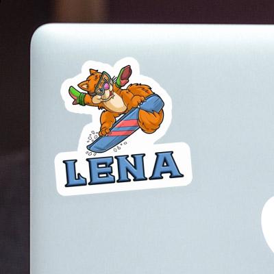 Sticker Boarder Lena Image