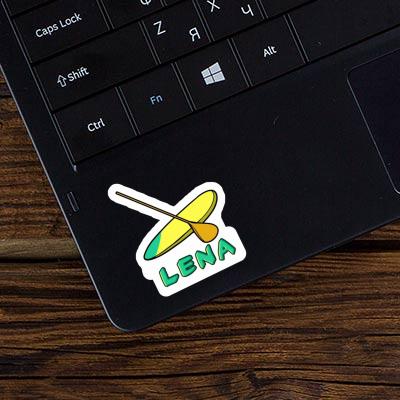 Sticker Stand Up Paddle Lena Laptop Image