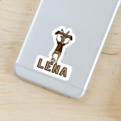 Capricorn Sticker Lena Laptop Image