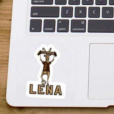 Lena Sticker Capricorn Laptop Image