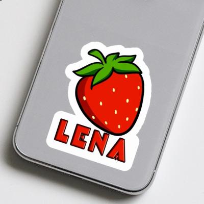 Strawberry Sticker Lena Notebook Image