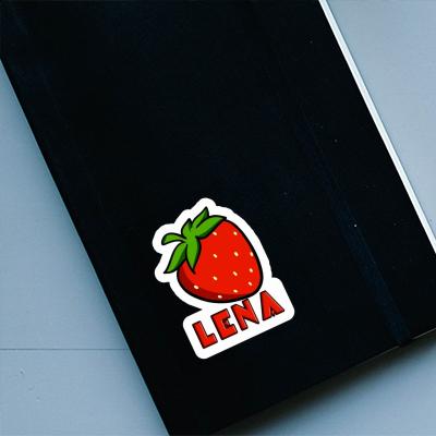 Strawberry Sticker Lena Notebook Image