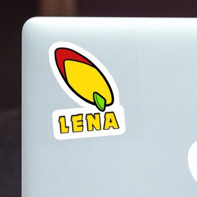 Sticker Surfboard Lena Notebook Image