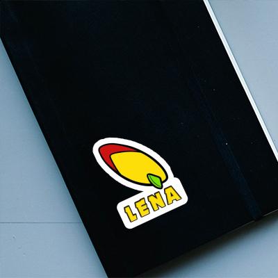 Surfboard Sticker Lena Laptop Image