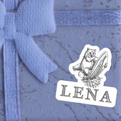 Lena Autocollant Surfeur Image