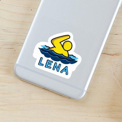 Sticker Lena Swimmer Gift package Image