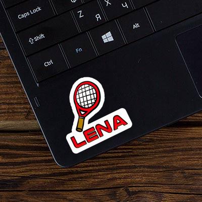 Racket Sticker Lena Notebook Image