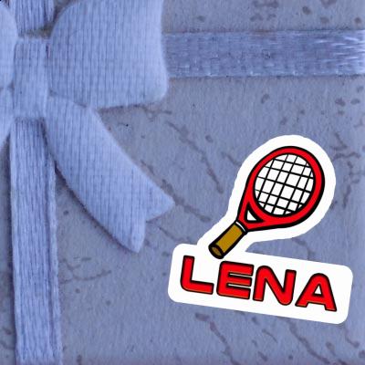 Lena Sticker Tennisschläger Laptop Image