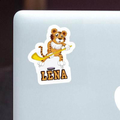 Sticker Tiger Lena Notebook Image