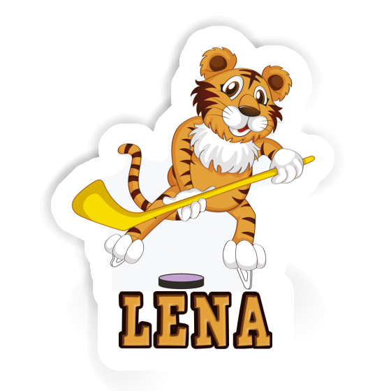 Sticker Lena Tiger Notebook Image