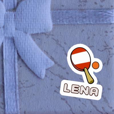 Autocollant Raquette de ping-pong Lena Image