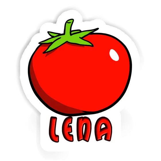 Lena Sticker Tomato Notebook Image