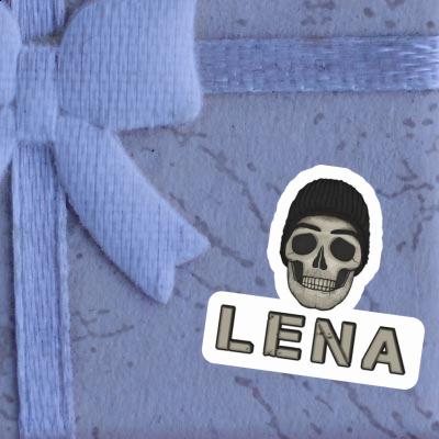 Autocollant Lena Tête de mort Image