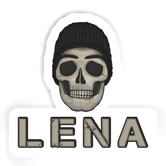 Skull Sticker Lena Notebook Image