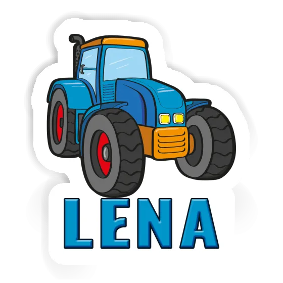 Tracteur Autocollant Lena Notebook Image