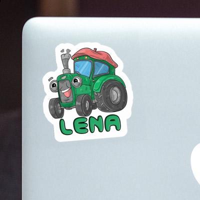 Lena Autocollant Tracteur Laptop Image