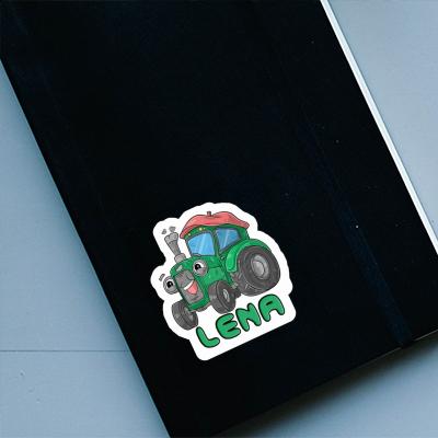 Sticker Lena Tractor Notebook Image